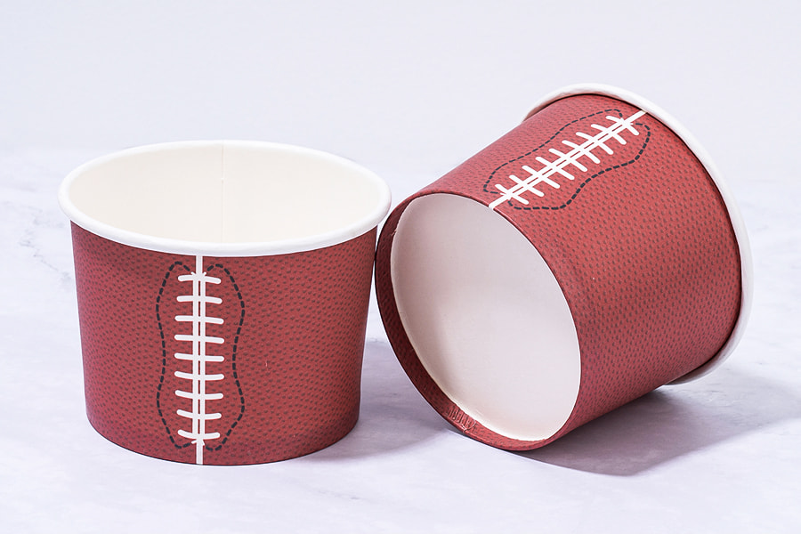 Custom-patterned Ice Cream Cups
