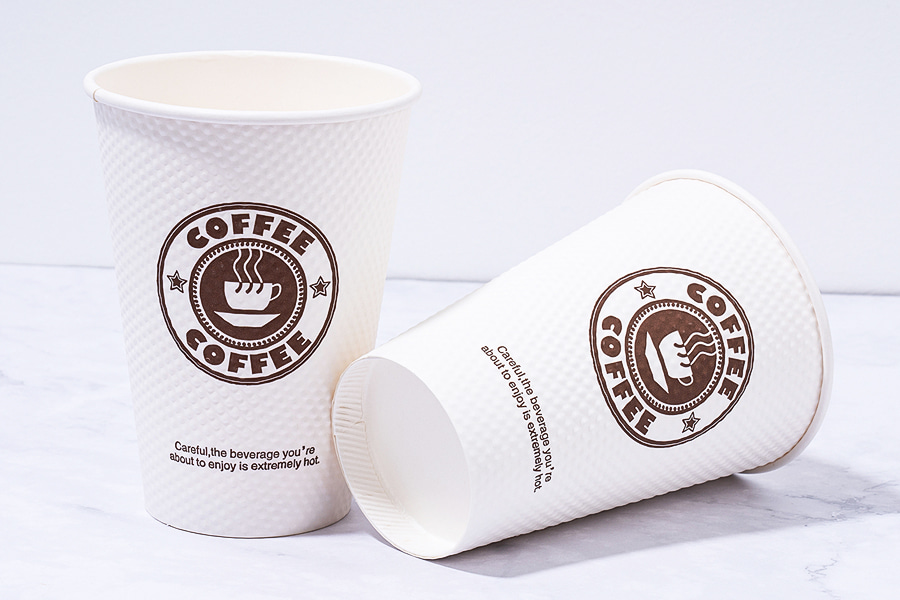 Mga Embossed/Dotted Double-walled Cup
