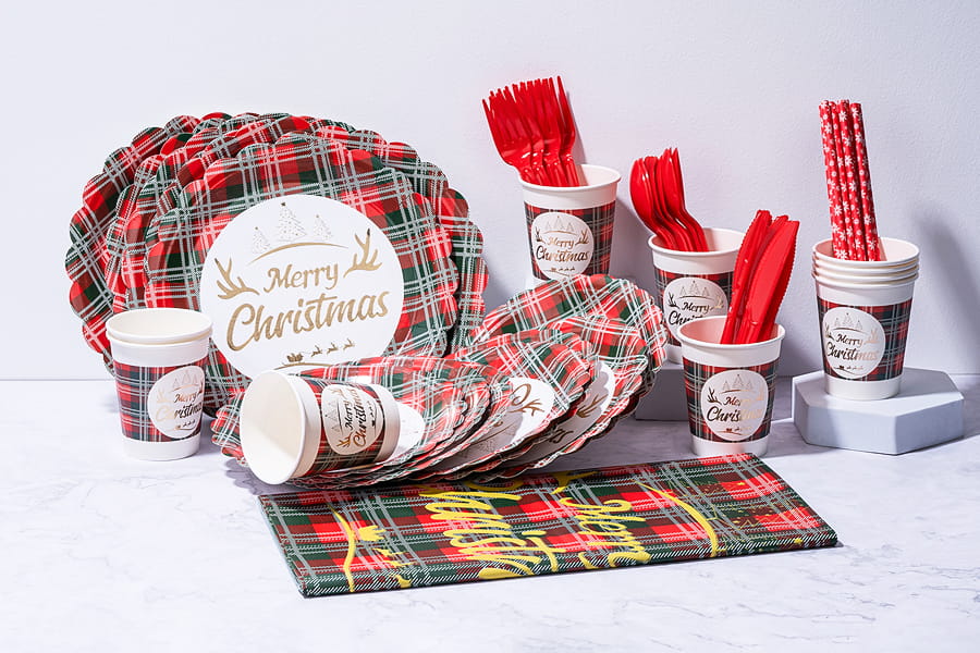 Christmas Catering Paper Sets